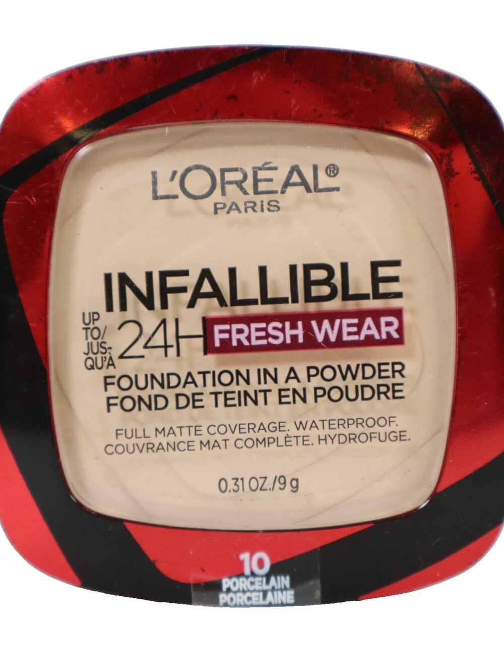 Open Box - L'Oreal Paris Infallible Foundation Powder #10 Porcelain